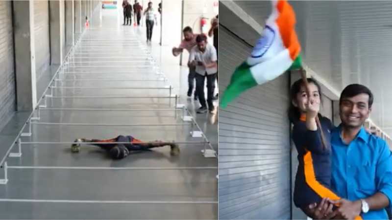 Takshvi Vaghani Sets New World Record for the Lowest Limbo Skating Over ...