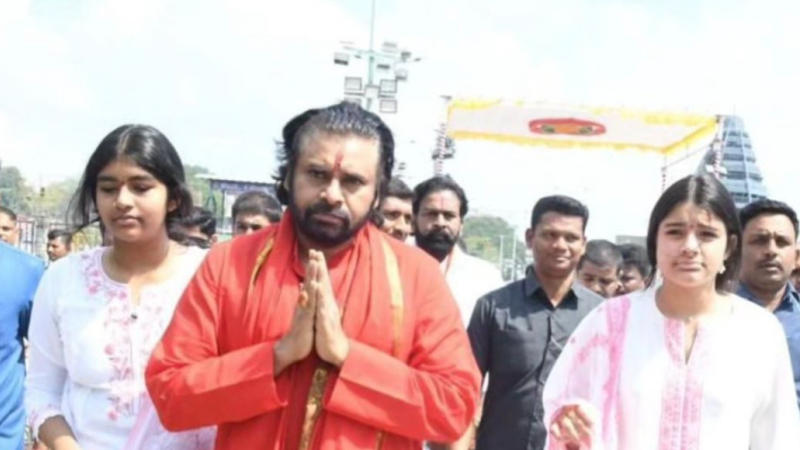 Laddu Row: Pawan Kalyan Visits Tirupati Temple With Daughter, Ends 11-Day Penance