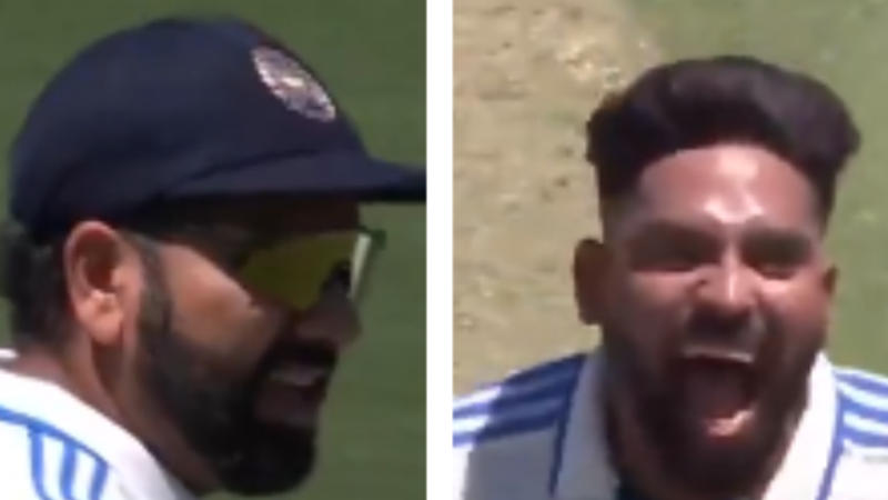 Rohit Sharma REACTION to Mohammed Siraj's FALSE Celebration Against Marnus Labuschagne | WATCH