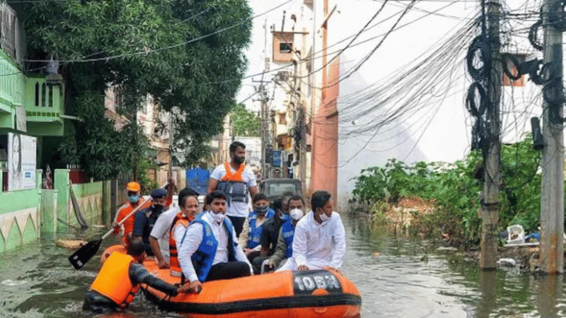 Central team begins Telangana visit to assess flood damage