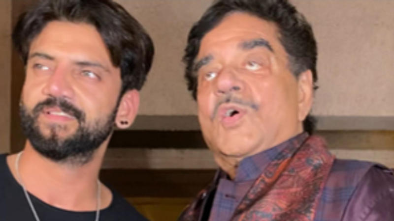 Zaheer Iqbal and Shatrughan Sinha