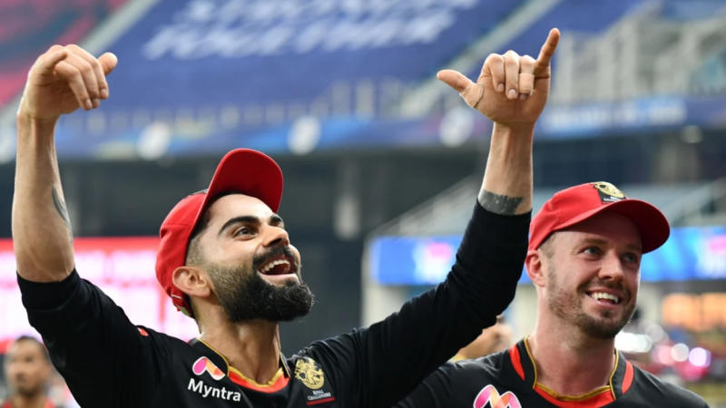 Virat Kohli and AB de Villiers