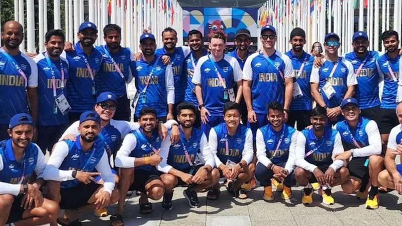 49 indian athletes including hockey team, archery and table tennis reached sports village