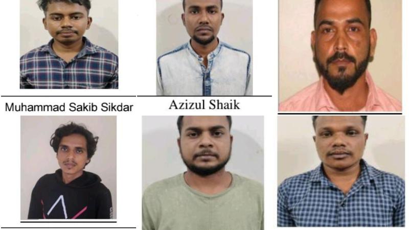 6 Bangladeshi Infiltrators Detained in Karnataka’s Chitradurga with Fake IDs