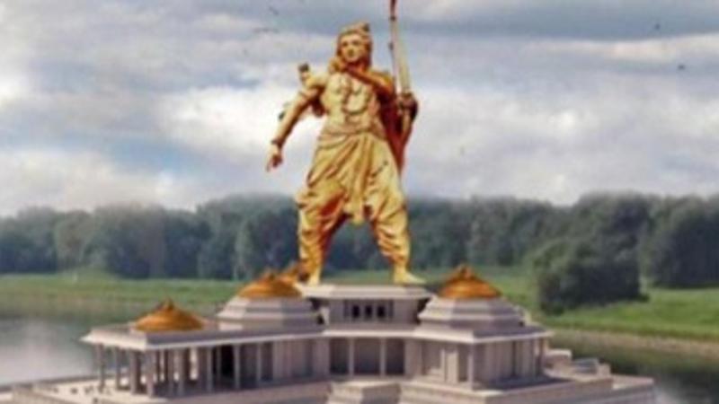 70-Foot Tall Lord Ram Statue Unveiled in Nashik's Tapovan Ahead of Dussehra 