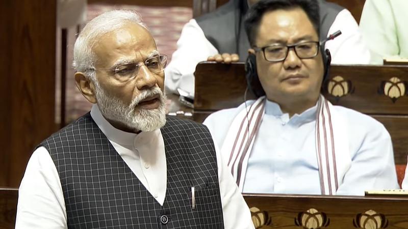 LIVE: PM Modi Focuses on Development, Reforms in Speech Amid Opposition's Ruckus In Rajya Sabha 