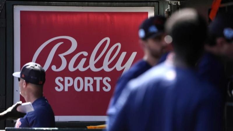 A Bally Sports Sign 