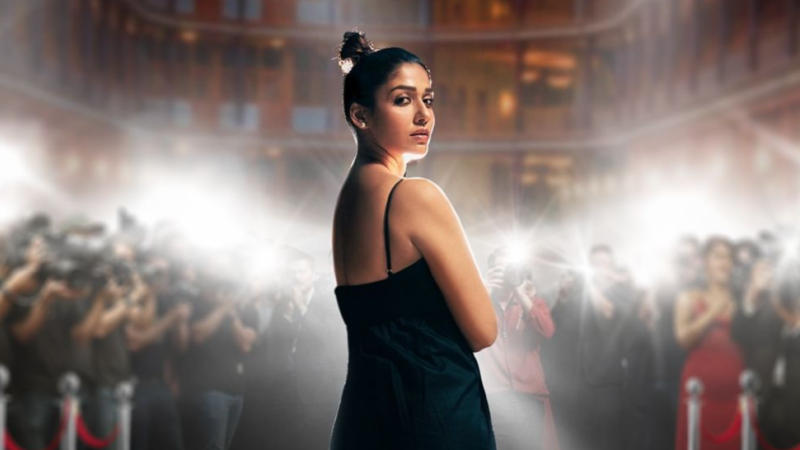 A poster of Nayanthara Beyond The Fairy Tale