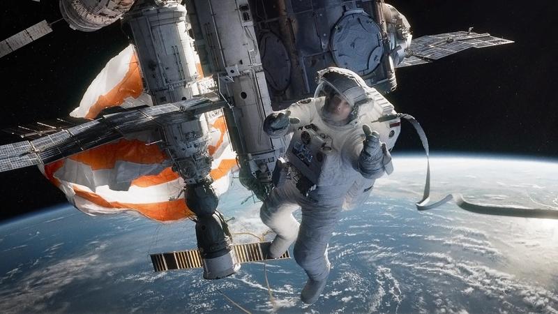 A still from Gravity