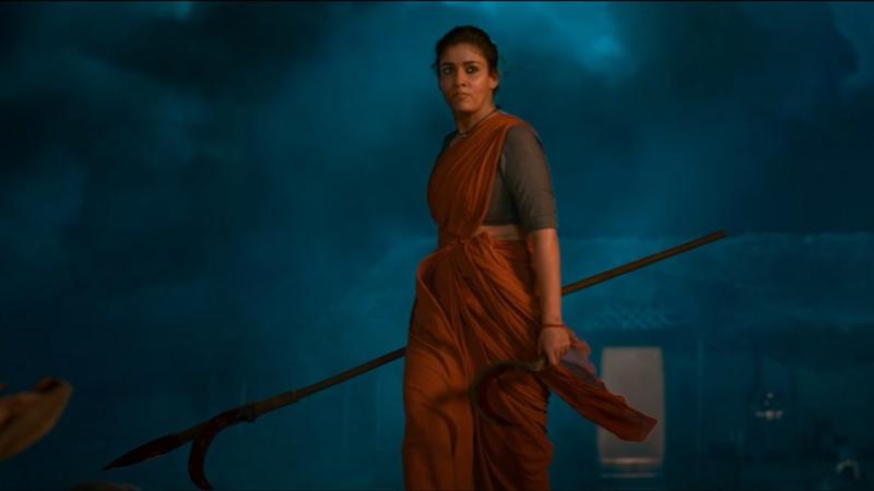 A still from Nayanthara's Rakkayie teaser.