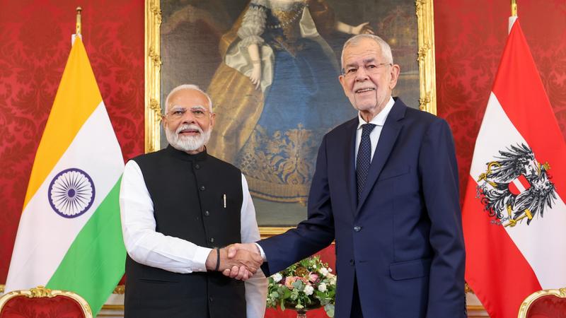  Prime Minister Narendra Modi meets Austrian President Alexander Van der Bellen