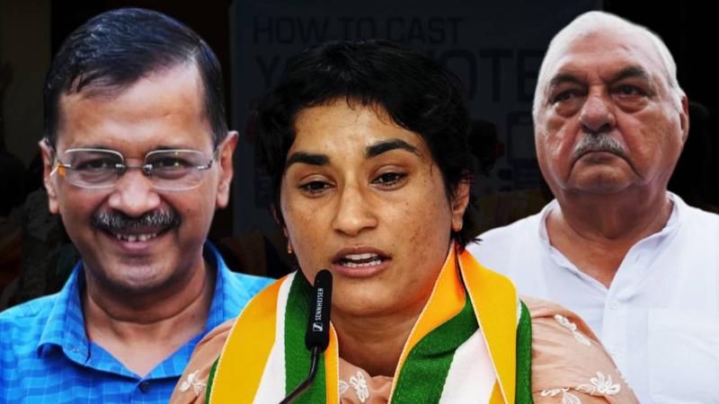 aam aadmi party gives ticket to Kavita Dalal against Vinesh Phogat in Julana