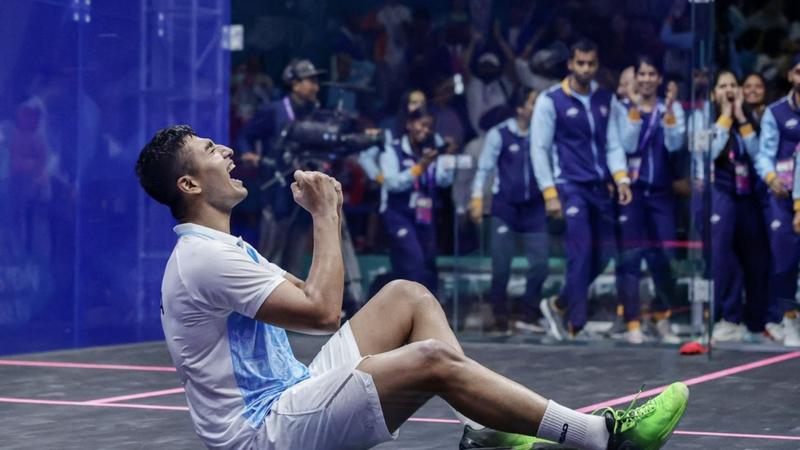 Abhay Singh won two gold medals in Asian Doubles Squash Championship