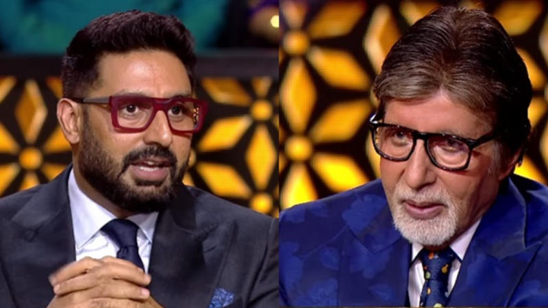 Abhishek Bachchan and Amitabh Bachchan