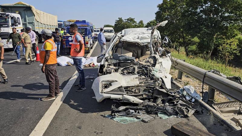 Accident in Latur Maharashtra