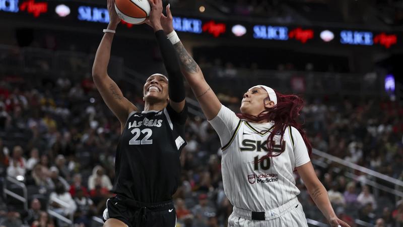 Aces star A’ja Wilson sits out against Liberty with ankle injury