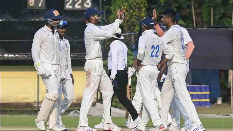 Action From Ranji Trophy