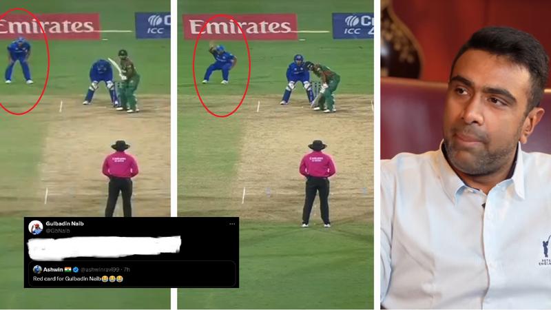 AFG vs BAN: Gulbadin Naib responds to R Ashwin on cramp moment