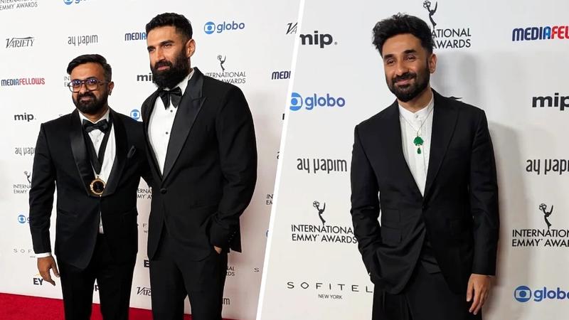 Aditya Roy Kapur and Vir Das at International Emmy Awards 2024