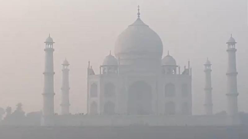 Air quality worsens in Agra, Taj Mahal engulfed in thick haze