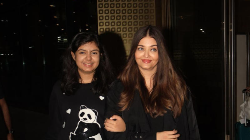 Aishwarya Rai returns to Mumbai from Paris with Aaradhya Bachchan