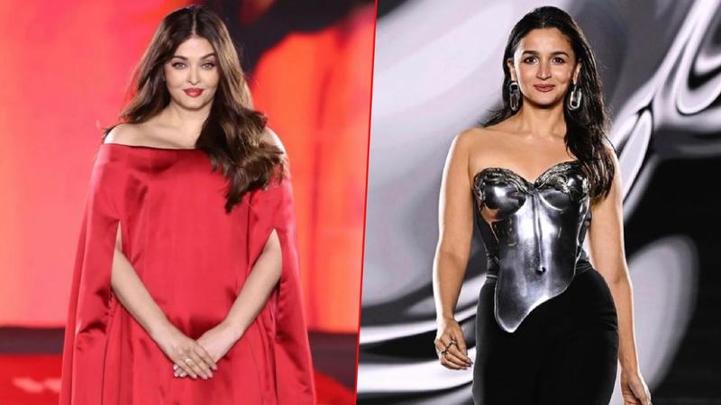 Alia Bhatt and Aishwarya Rai at Paris Fashion Week