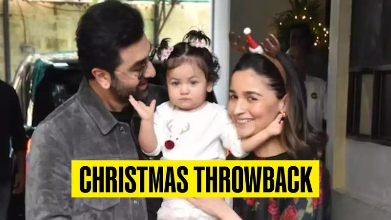 Alia Bhatt and Ranbir Kapoor revealed the face of their daughter on Christmas