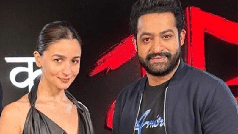 Alia Bhatt croons Telugu song for Jr NTR's Devara