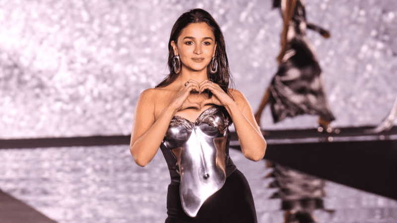 Alia Bhatt Walks The Ramp At Paris Fashion Week With Kendall Jenner, Cara Delevingne