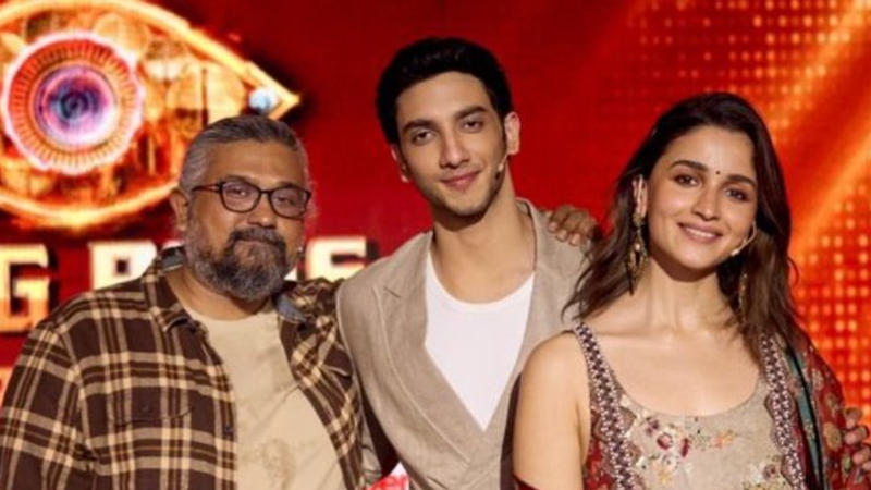 Alia Bhatt with Vedang Raina and Jigra director Vasan Bala