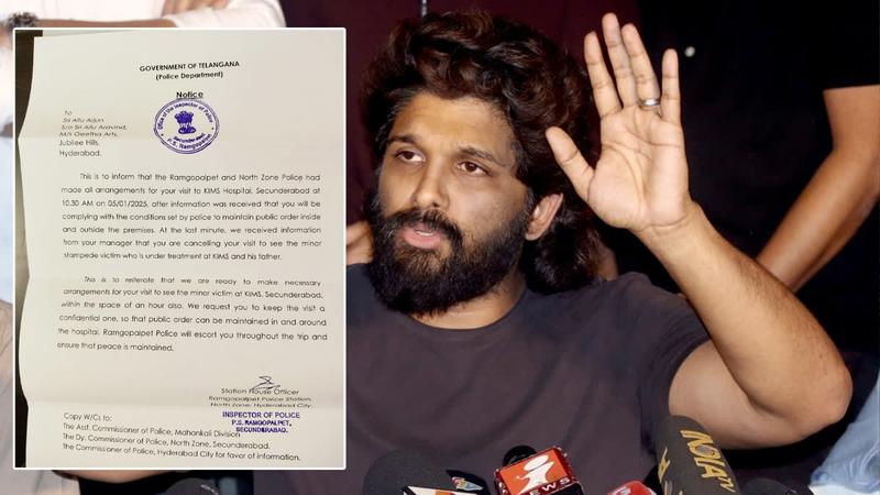 Allu Arjun receives another notice from Hyderabad police 