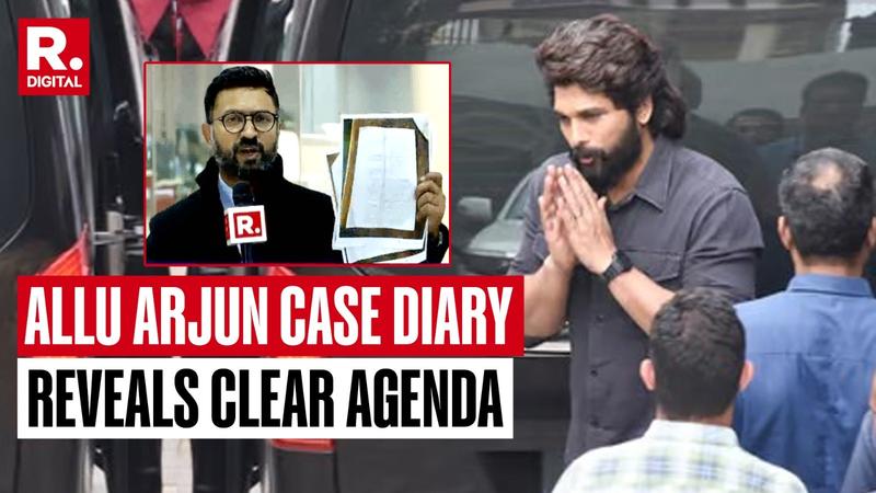 Allu Arjun remand case diary accessed by Republic World.