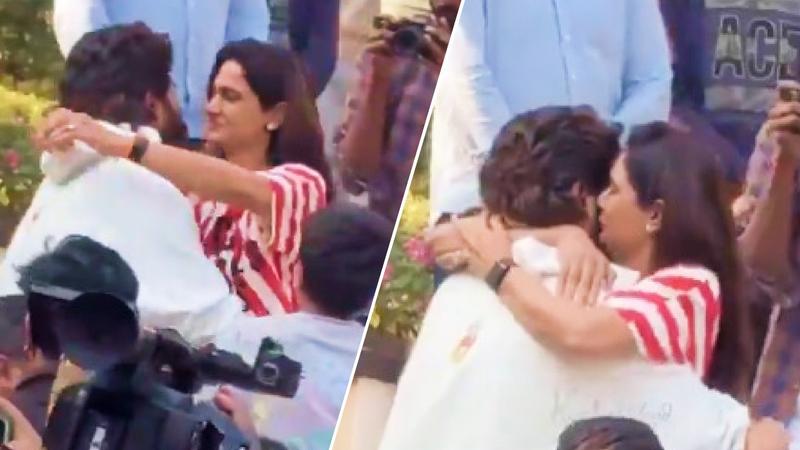 Allu Arjun's emotional reunion with wife Sneha Reddy goes viral