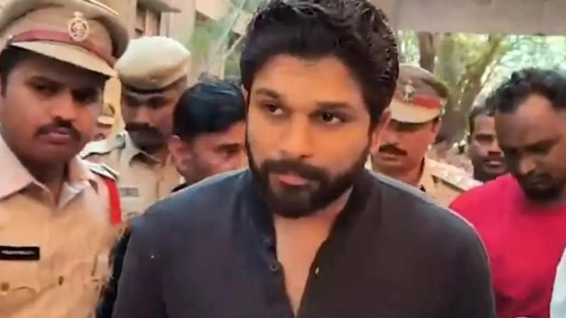 Allu Arjun sports new look