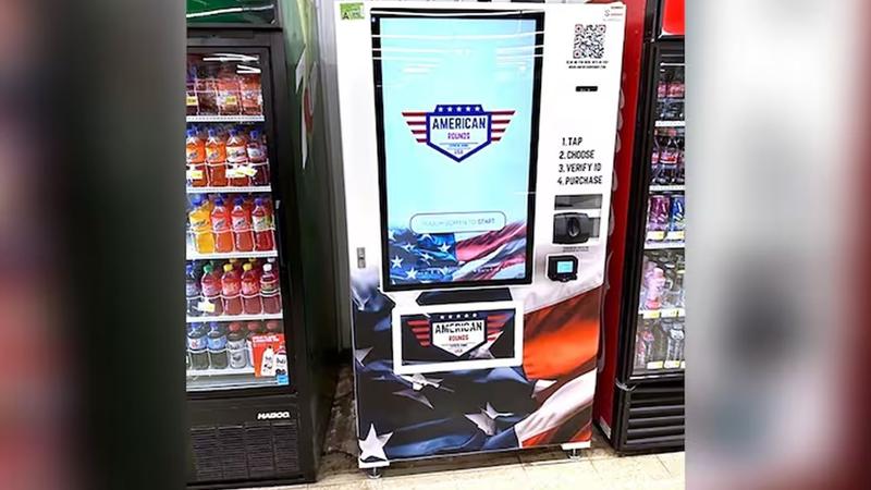 america us grocery stores ammo vending machines