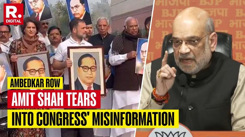 Amit Shah Accuses Congress of Distorting Facts