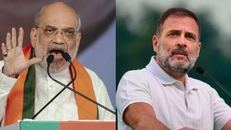 Amit Shah challenges rahul gandhi