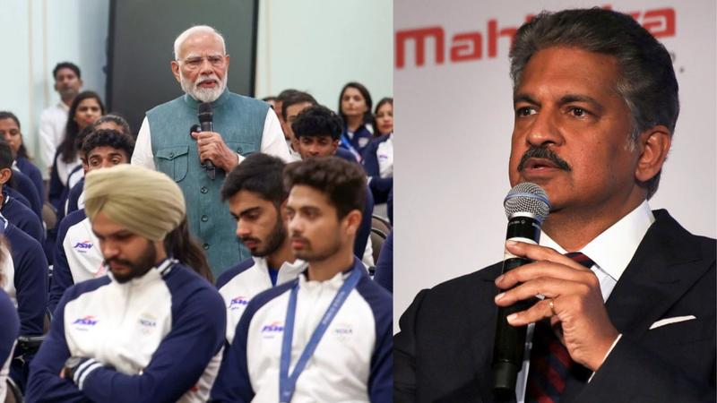 anand mahindra asked bitter question about olympics