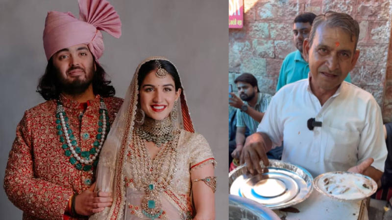 Anant-Radhika Wedding and dahi vada stall