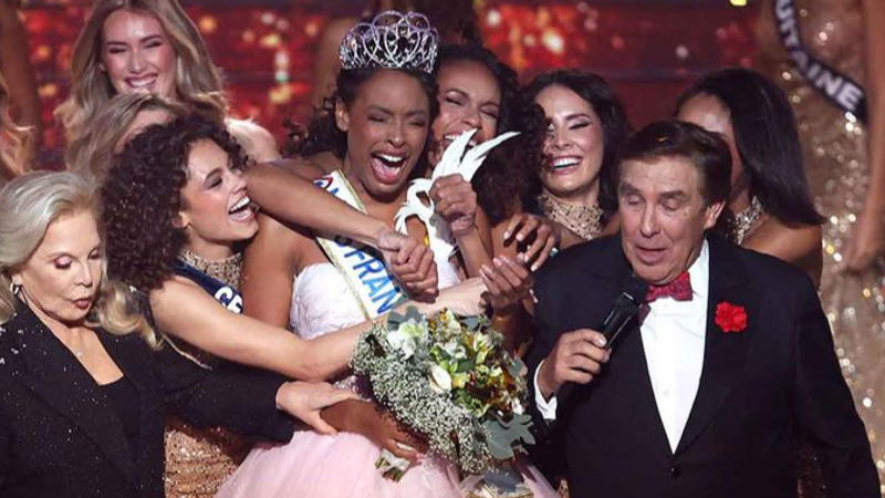 Angelique Angarni-Filopon wins Miss France 2025