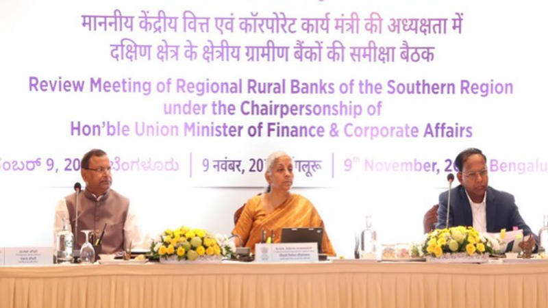 Nirmala Sitharaman reviews performance of 10 RRBs of Southern region