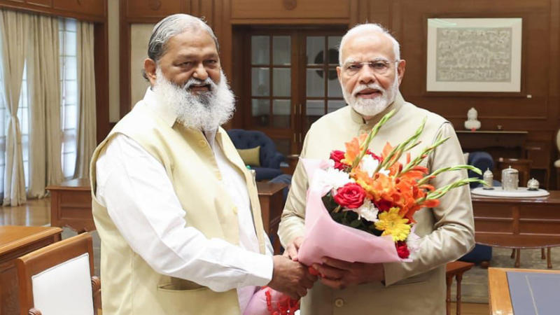 Anil Vij, PM Modi 