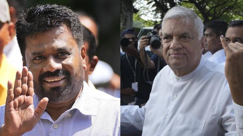 Anura Kumara Dissanayake Vs Ranil Wickremesinghe