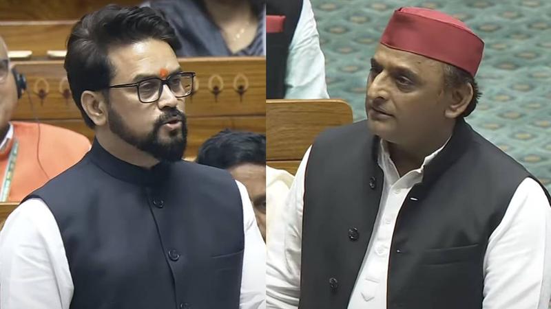 Anurag Thakur Vs Akhilesh Yadav