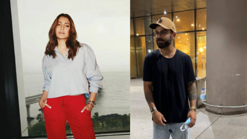 Anushka Sharma and Virat Kohli 