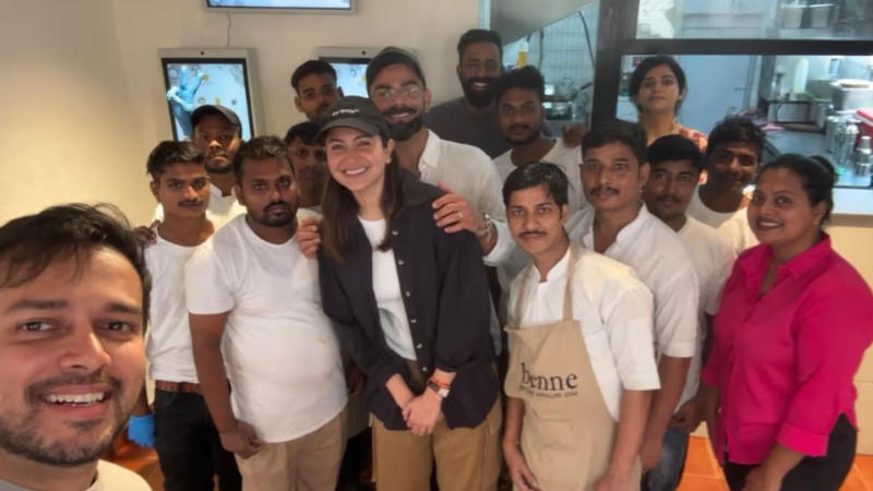 Anushka Sharma and Virat Kohli Dosa Date