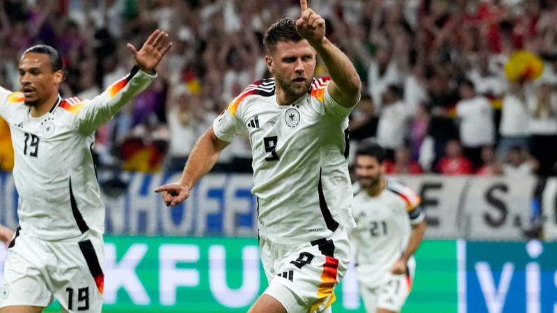 Niclas Fullkrug scores late equaliser for Germany vs Switzerland in Euro 2024