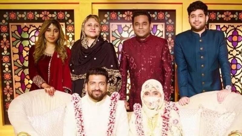 AR Rahman and wife are parents to three children