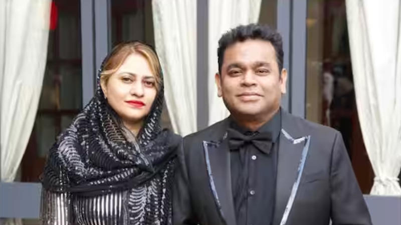 AR Rahman with Saira