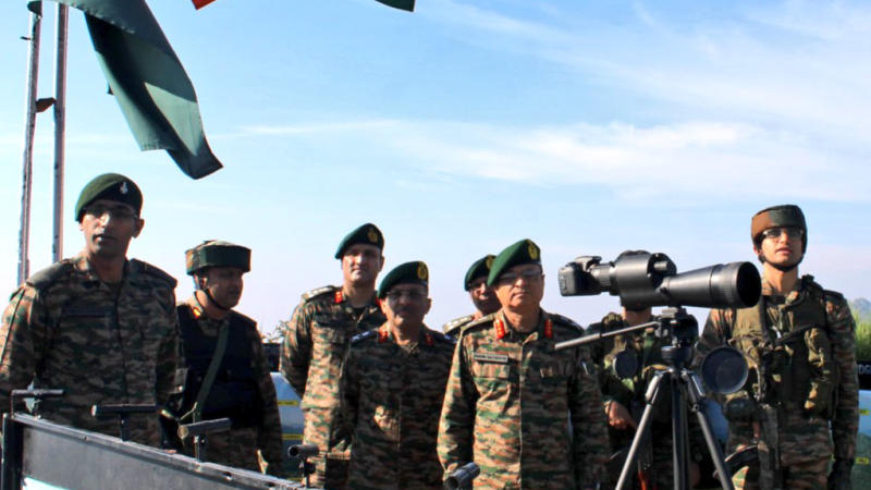 Army officer reviews operational preparedness in J-K’s Rajouri